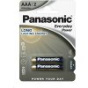 PANASONIC Alkalické baterie Everyday Power LR03EPS/2BP AAA 1,5V (Blistr 2ks)