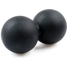 beUnik Duoball Masážná loptička dvojitá, farba: čierna