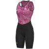 ALÉ Cycling Clothing ALÉ R-EV1 Velocity Integrato W, Reddish purple Veľkosť: S Dámske cyklo nohavice bez trakov