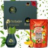 Štartovací set Yerba Mate Red Kiss s broskyňou Matero Bombilla 300 g