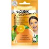 Eveline Cosmetics Look Delicious Orange & Lime hydratačná a rozjasňujúca maska s peelingovým efektom 10 ml