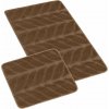 Bellatex Bany Klas hnědý 60x100 + 60x50 cm