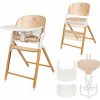 Drevená stolička na kŕmenie 3v1 pre deti, multifunkčná Lionelo Celia