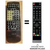 AKAI AM-39, AM-49, AM-59, AM-69 náhradný diaľkový ovládač iného vzhľadu