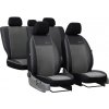 Pokter Autopoťahy pre Volkswagen Golf (VI) 2008-2012 Exclusive Alcantara - sivé 2+3