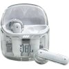 JBL Tune Flex 2 bezdrôtové slúchadlá priehľadná biela