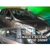 Renault Scenic 2009-2016 (so zadnými) - deflektory Heko