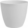 Plastkon Ella Mat kvetináč bielý 18 cm