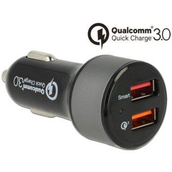 Navilock Autonabíječka 2 x USB Type-A s Qualcomm® Quick Charge™ 3.0