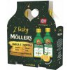 MOLLER´S Omega 3 rybí olej + vitamín D duo balenie citrónová príchuť 2 x 250 ml