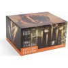 LED svetelný záves - s cencúľom - 3,5 x 0,7 m - 180 teplá biela LED - IP44