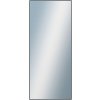 DANTIK - Zrkadlo v rámu, rozmer s rámom 60x140 cm z lišty Hliník čierna (7001021)