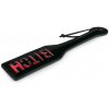 Easytoys Fetish Collection Black Leather Paddle - Bitch