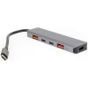 Platinet USB-C rozbočovač 5 v 1 s Power Delivery 100 W PMH28 + záruka 3 roky zadarmo