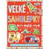 Veľké samolepky pre malé ruky Silné stroje