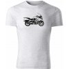 T-ričko BMW R1200 RT pánske tričko Farba trička: Bledosivá, Veľkosť: 4XL
