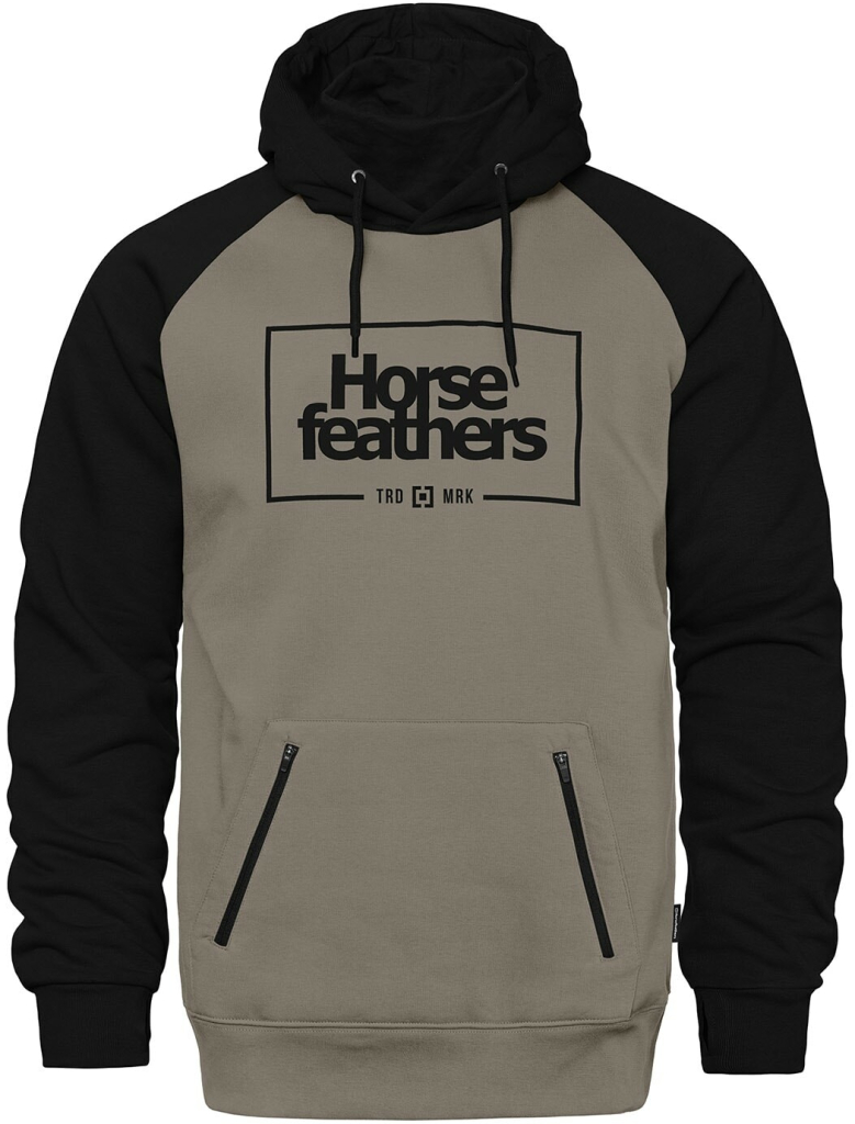 Horsefeathers Sherman black/taupe
