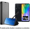 Otváracie Púzdro Luxria Clear View pre Huawei - Čierne pre Huawei: Y6p