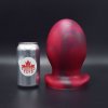 Topped Toys Gape Keeper 150 Forge Red, prémiový silikónový análny kolík 19 x 13 cm