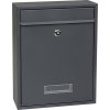 Poštová schránka BK.240.AM oceľová 260 x 350 x 80 mm antracitová matná