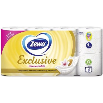 ZEWA Exclusive Almond milk 8 ks