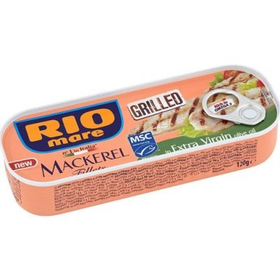 Rio Mare Grilované filety z makrely v extra panenskom olivovom oleji 120 g