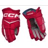 Rukavice CCM Jetspeed FT880 JR Čierna/biela, 11