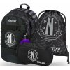 Baagl SET 3 Skate Wednesday Nevermore
