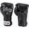 Štýlové boxerské rukavice Fairtex Angular Sparring - s uzamknutým palcom čierne