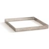 Decora Nerezová forma na tartaletky čtverec Microforata perforovaná 10x10x3,5cm
