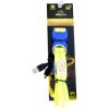 Duvo Obojok DUVO+ LED Svietiaci dog neónový žltý nylon 30-40cm/ 2,5 cm