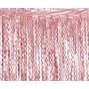 Party záves metalický rose gold - špirály 100 x 200 cm
