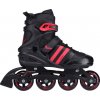 Fitness inline korčule Arcore, SYNERGY čierna,červená 43