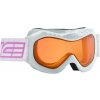 Lyžiarske okuliare SALICE 601DA detské 3-7 rokov White/orange