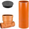 Plastika, a.s. Nitra Revízna šachta DN 400/160/4000 priebežná, kanalizačná plastová šachta
