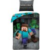 HALANTEX Obliečky Minecraft Steve Bavlna 140x200 70x90