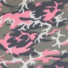 Úplet 6-12522 ružovo-sivý army vzor, š.180