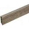Egibi SPC RIGID 318980-207217 Soklová lišta hnedá 2 m