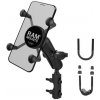 RAM MOUNTS kompletná zostava držiaka X-Grip s uchytením na objímku brzdovej/spojkovej páčky/riadidla motocykla