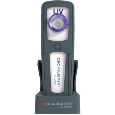 SCANGRIP UV-LIGHT – dobíjacia UV-LED lampa pre malé a stredné oblasti vytvrdzovania