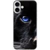 Odolné silikónové puzdro iSaprio - Black Puma - iPhone 16 Plus