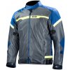 Pánska moto bunda LS2 Riva Blue Dark Grey H-V Yellow modrá/tmavo šedá/žltá - XXL