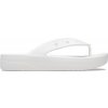 Dámske žabky Crocs, CLASSIC PLATFORM FLIP W Biela, 38/39