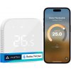 Meross Smart WiFi Thermostat for Boiler/Water Heating System, biely