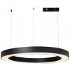Závesné svietidlo IMMAX Neo Pastel Slim Smart závesné svietidlo 95 × 7 cm, 68 W, čierne, Zigbee 3.0