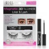 Ardell 3D Faux Mink umelé mihalnice + magnetická gélová linka