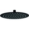 Novaservis Ferro - Hlavová sprcha, priemer 25 cm, matná čierna RUP/250,5