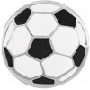 Troli štýlová brošňa s dizajnom futbalovej lopty KS-210