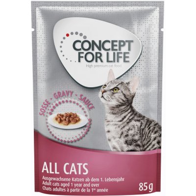 Concept for Life kapsičky, 48 x 85 g - 10 € zľava - All Cats v omáčke