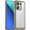 Akrylový kryt Colorful na Xiaomi Redmi Note 13 4G - Priehľadná sivá